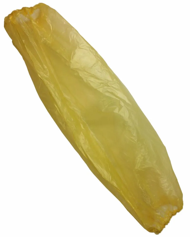 (2000/Case) 18" Disposable Plastic Arm Sleeves