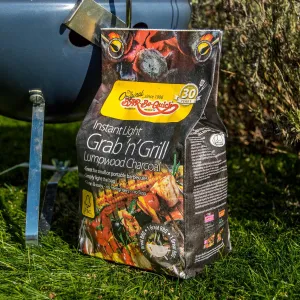 8 Pack Bar-Be-Quick Instant Lighting Lumpwood Charcoal 3Kg - 8 X 1.5Kg Bags