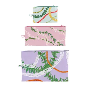 Alana Flat Pouch, Set of 3