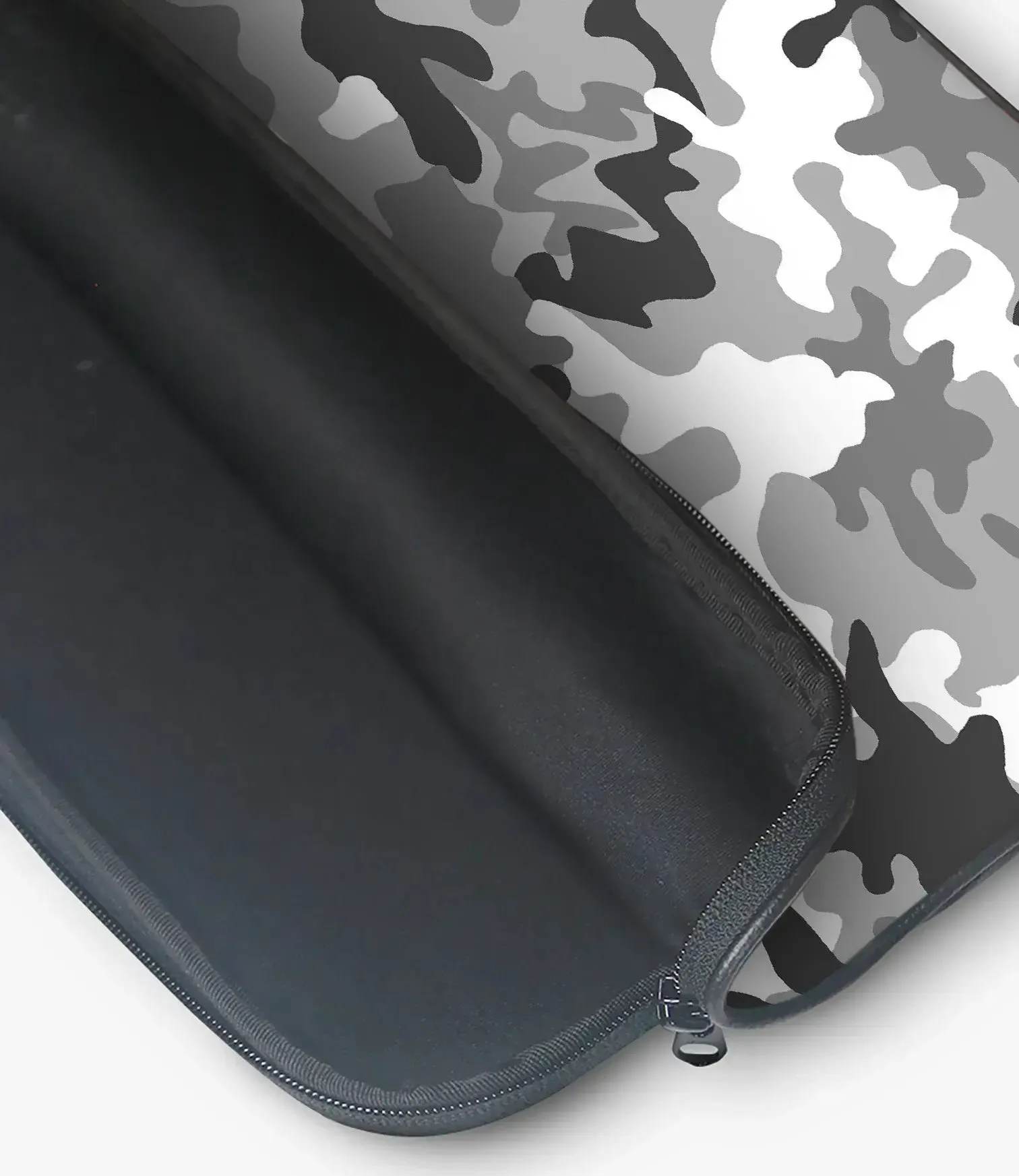 Black/White Camo Laptop Sleeve