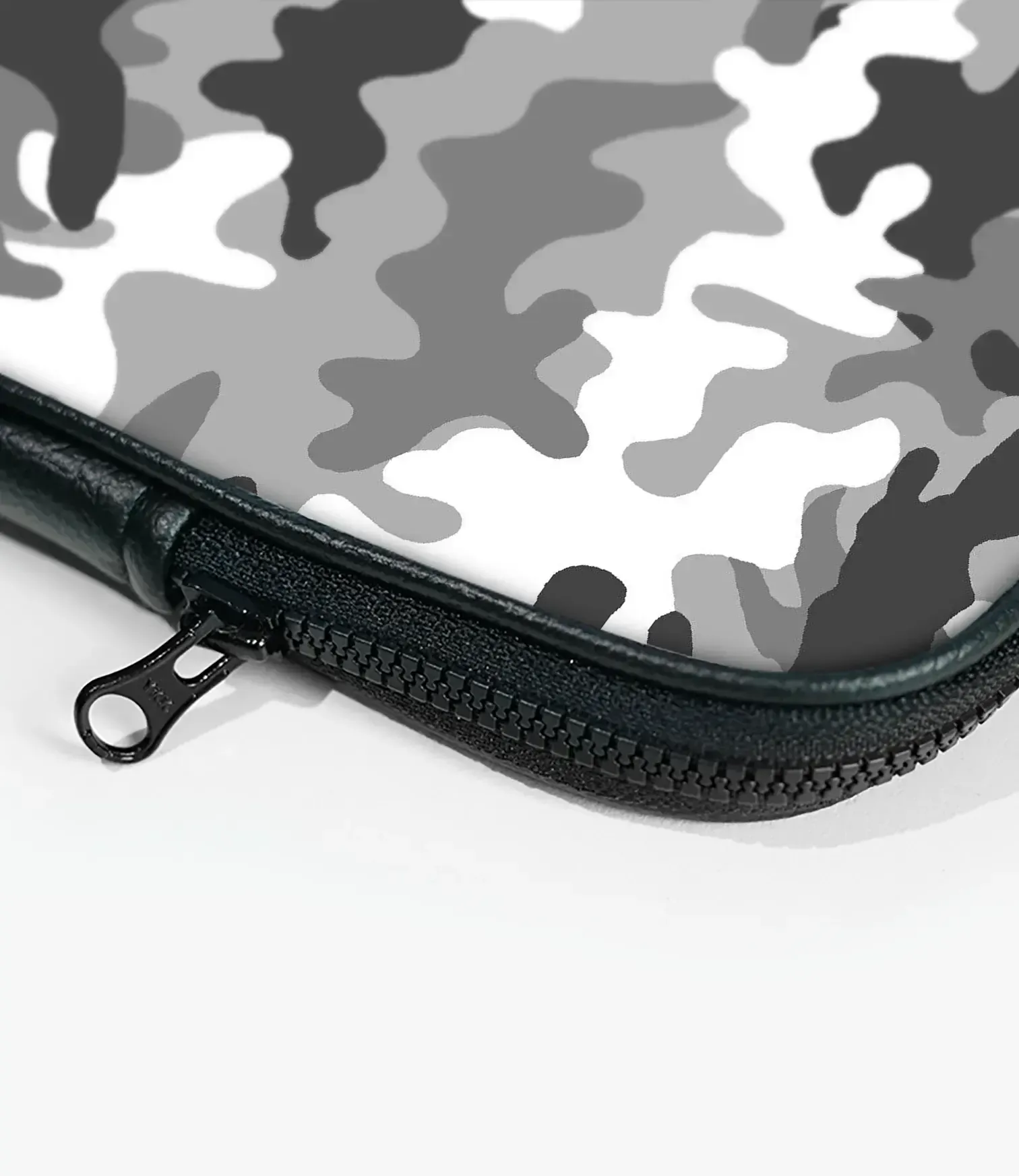 Black/White Camo Laptop Sleeve