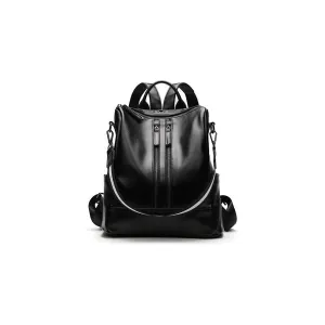 ChicLeather Zipper Fashion Backpack