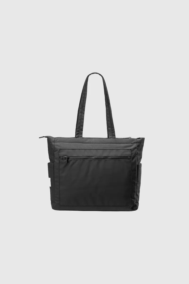 Sleek Black Cosmico Designer Tote Bag