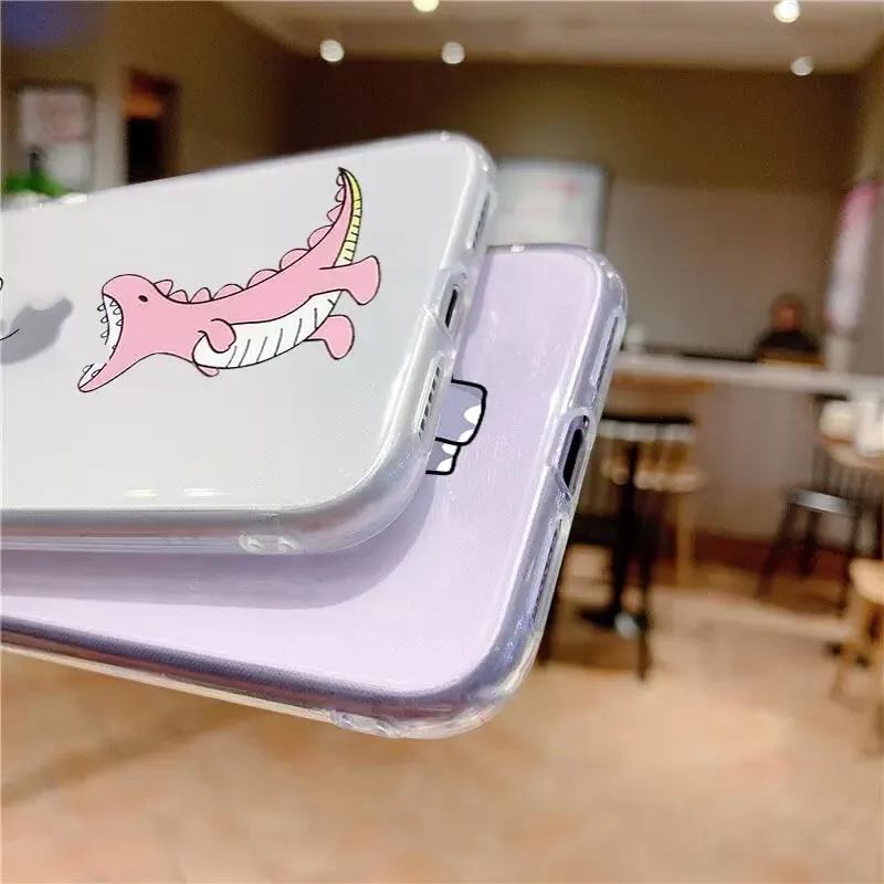 Dinosaur Custom Slim Soft Cases