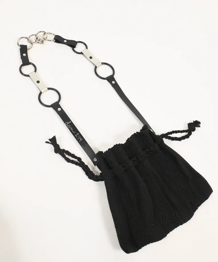 Draw string silk bag