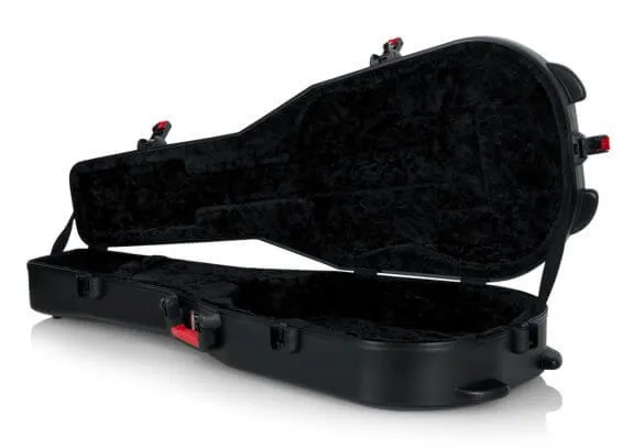 Gator GTSA-GTRDREAD ATA Molded Guitar Case - with TSA latches for Acoustic Guitars