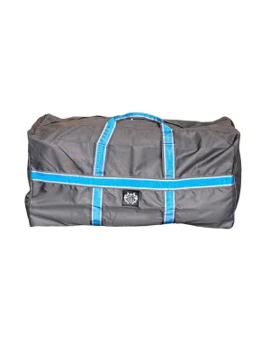 Grey & Blue Gear Bag