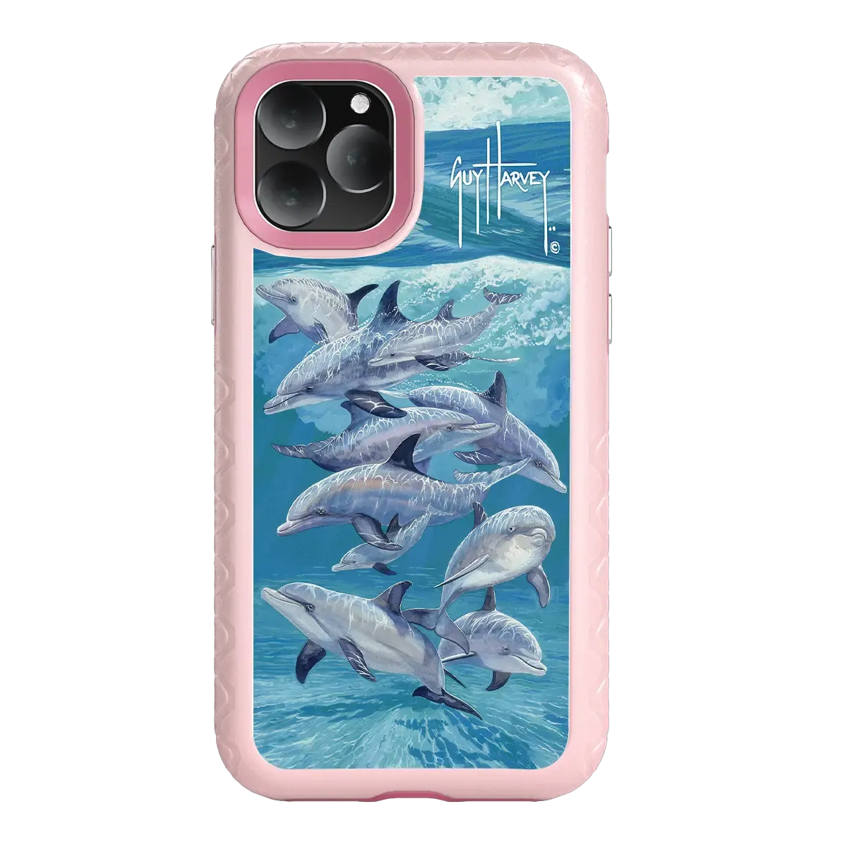 Guy Harvey Fortitude Series for Apple iPhone 11 Pro Max - Bottlenose Dolphins