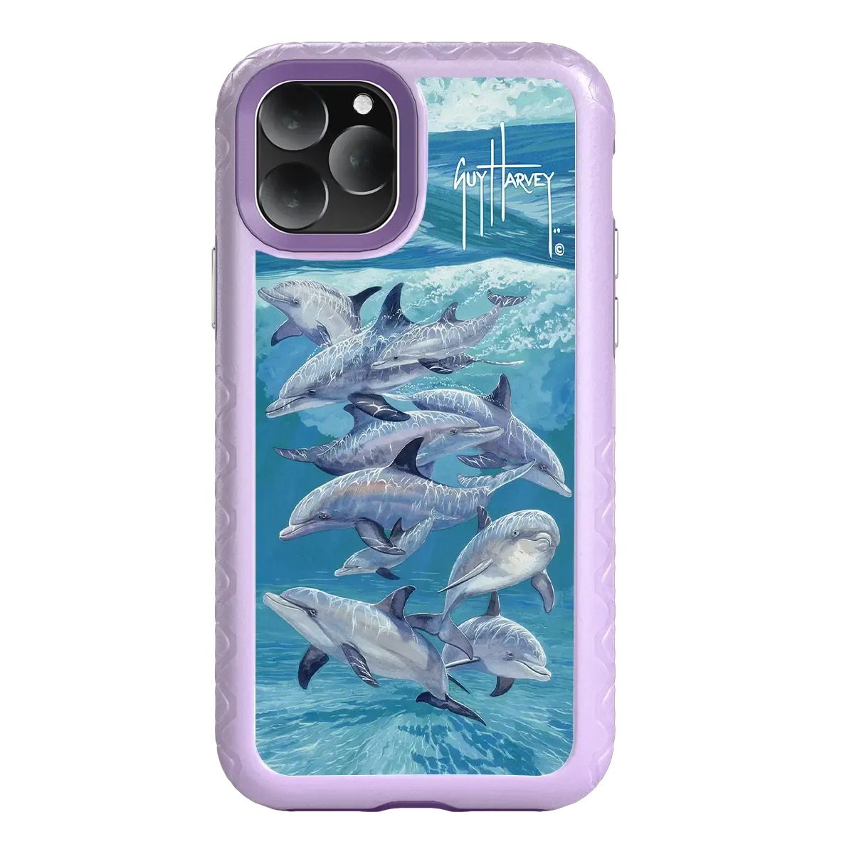 Guy Harvey Fortitude Series for Apple iPhone 11 Pro Max - Bottlenose Dolphins