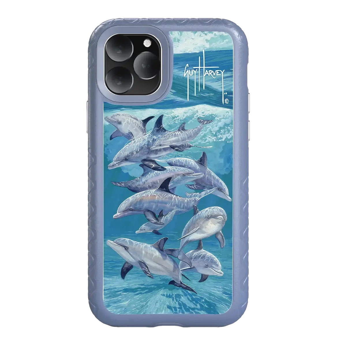 Guy Harvey Fortitude Series for Apple iPhone 11 Pro Max - Bottlenose Dolphins