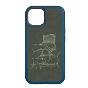 Guy Harvey Fortitude Series for Apple iPhone 14 - Green Camo