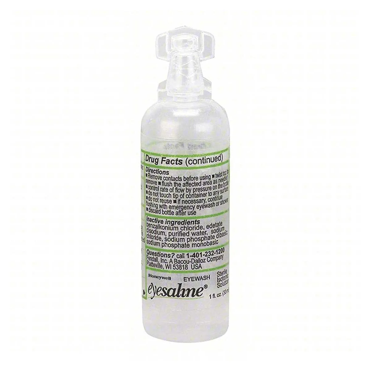 Honeywell Eyesaline Eyewash Solution Bottle