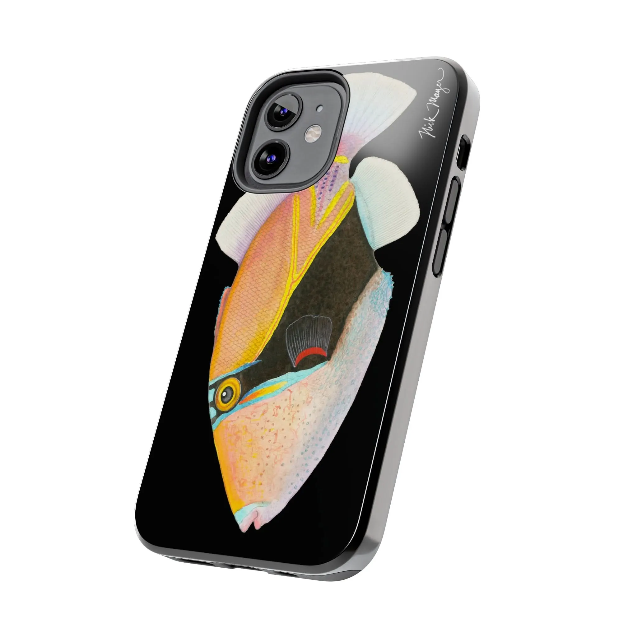 Humuhumunukunukuapua'a Black Phone Case (iPhone)