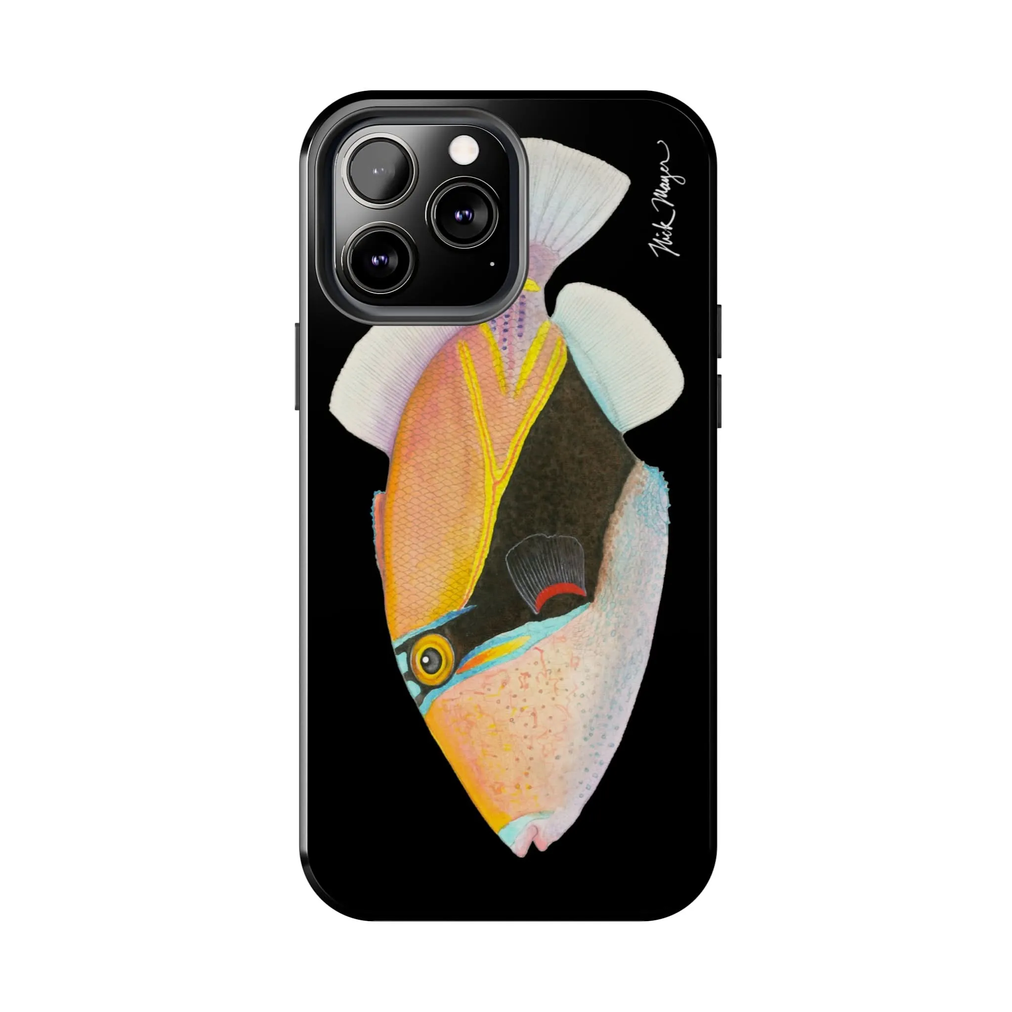 Humuhumunukunukuapua'a Black Phone Case (iPhone)