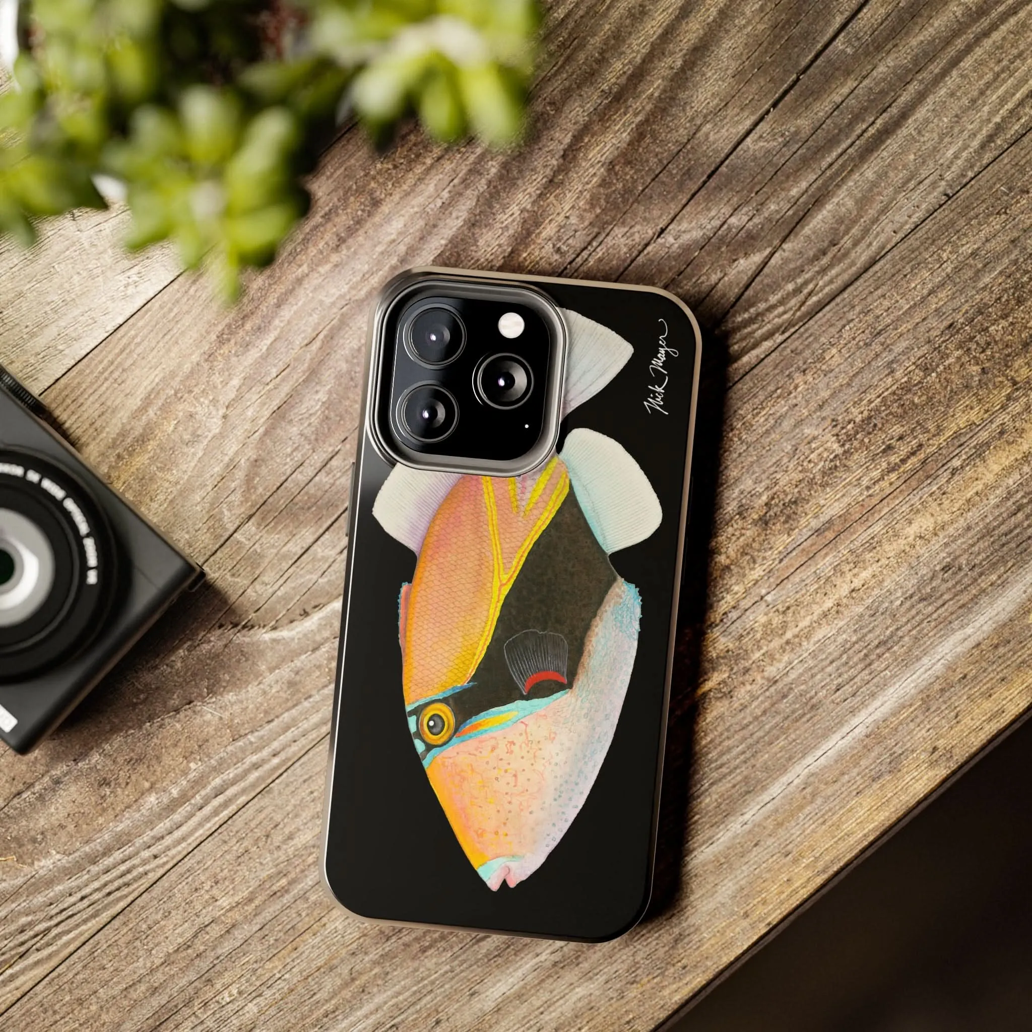 Humuhumunukunukuapua'a Black Phone Case (iPhone)