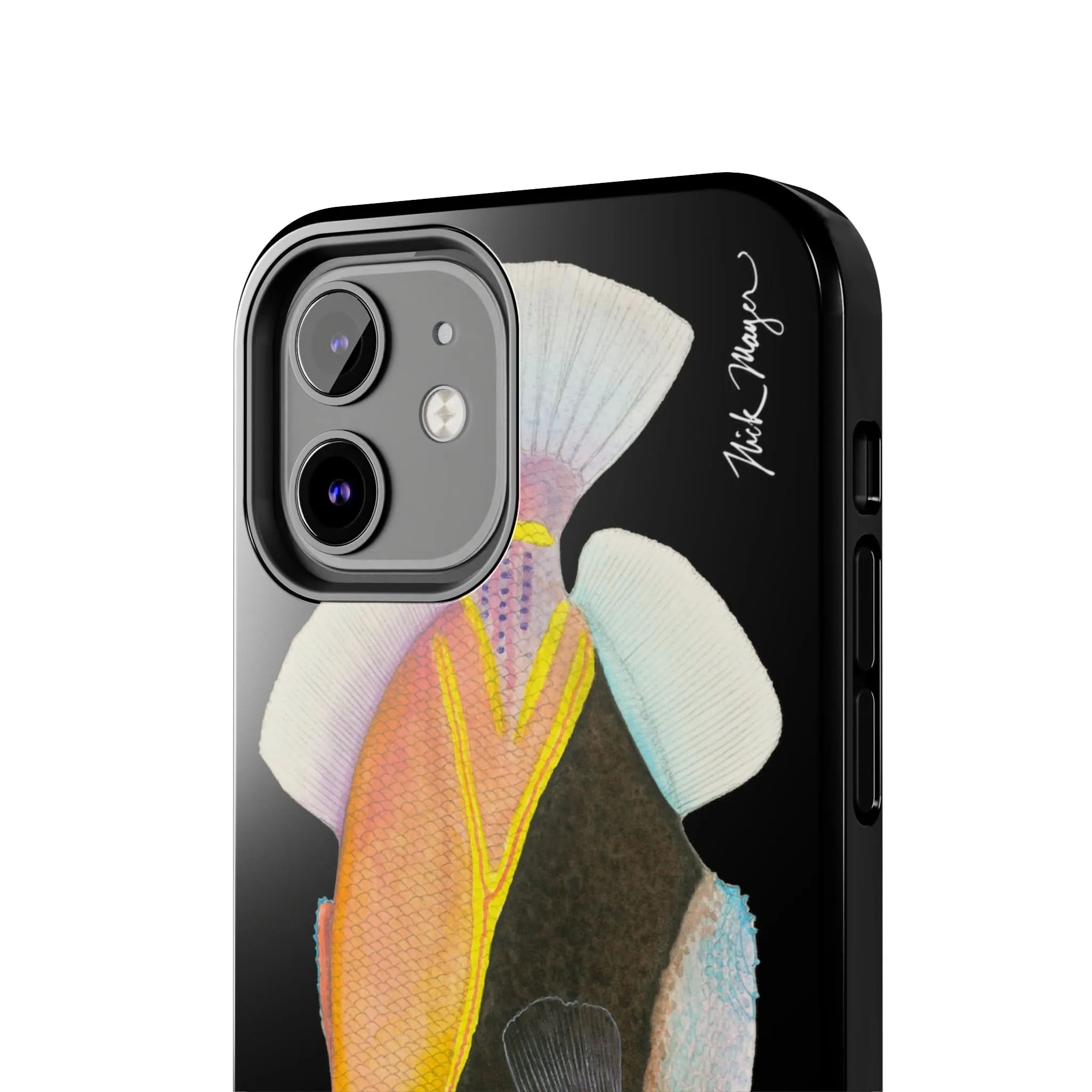 Humuhumunukunukuapua'a Black Phone Case (iPhone)