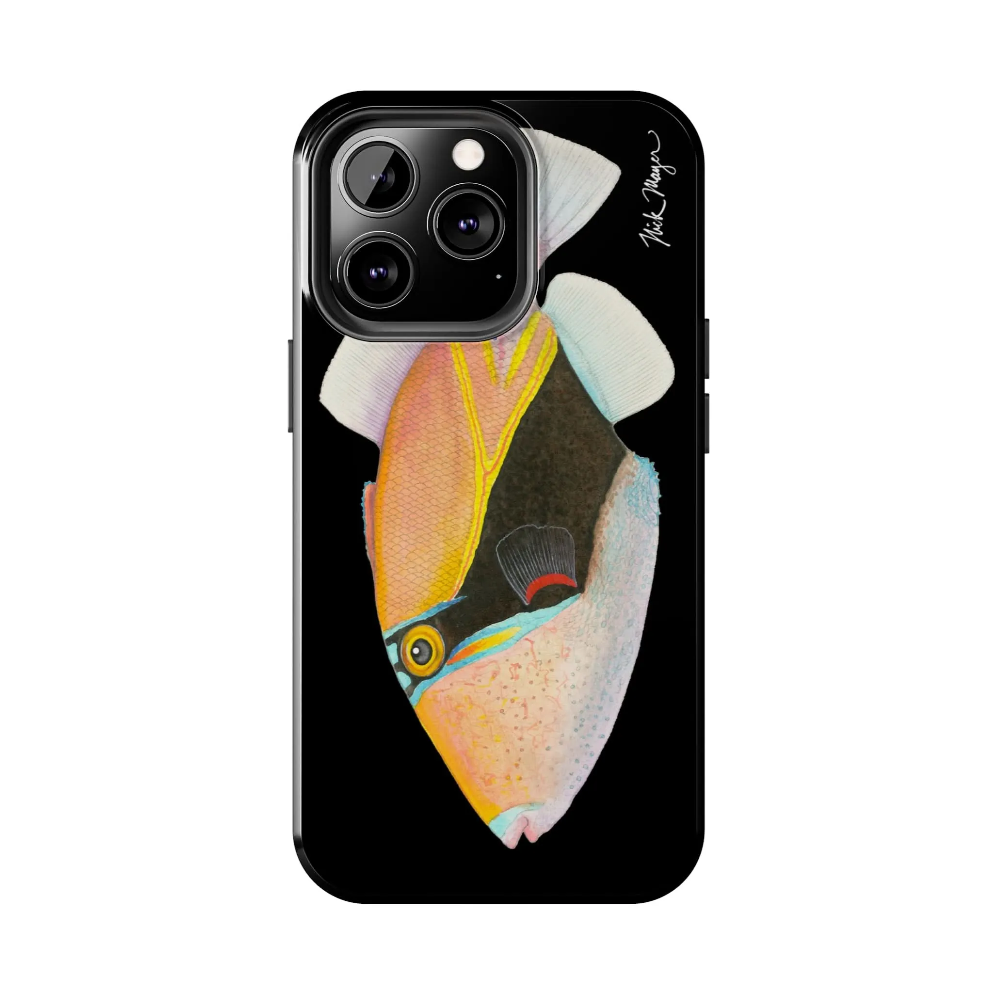 Humuhumunukunukuapua'a Black Phone Case (iPhone)