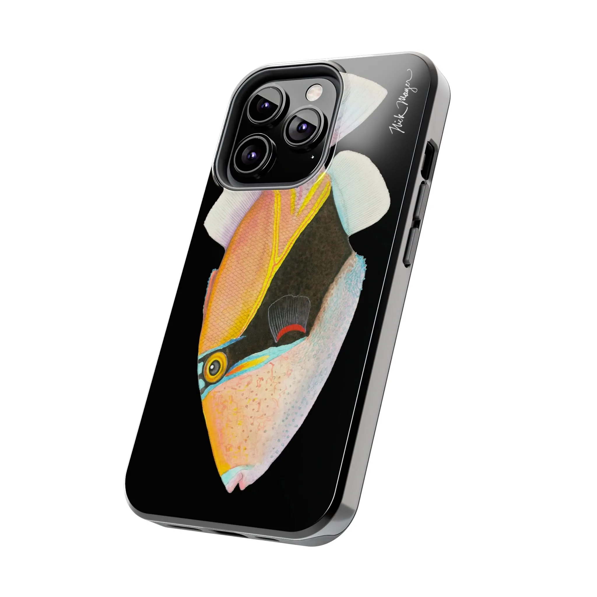 Humuhumunukunukuapua'a Black Phone Case (iPhone)