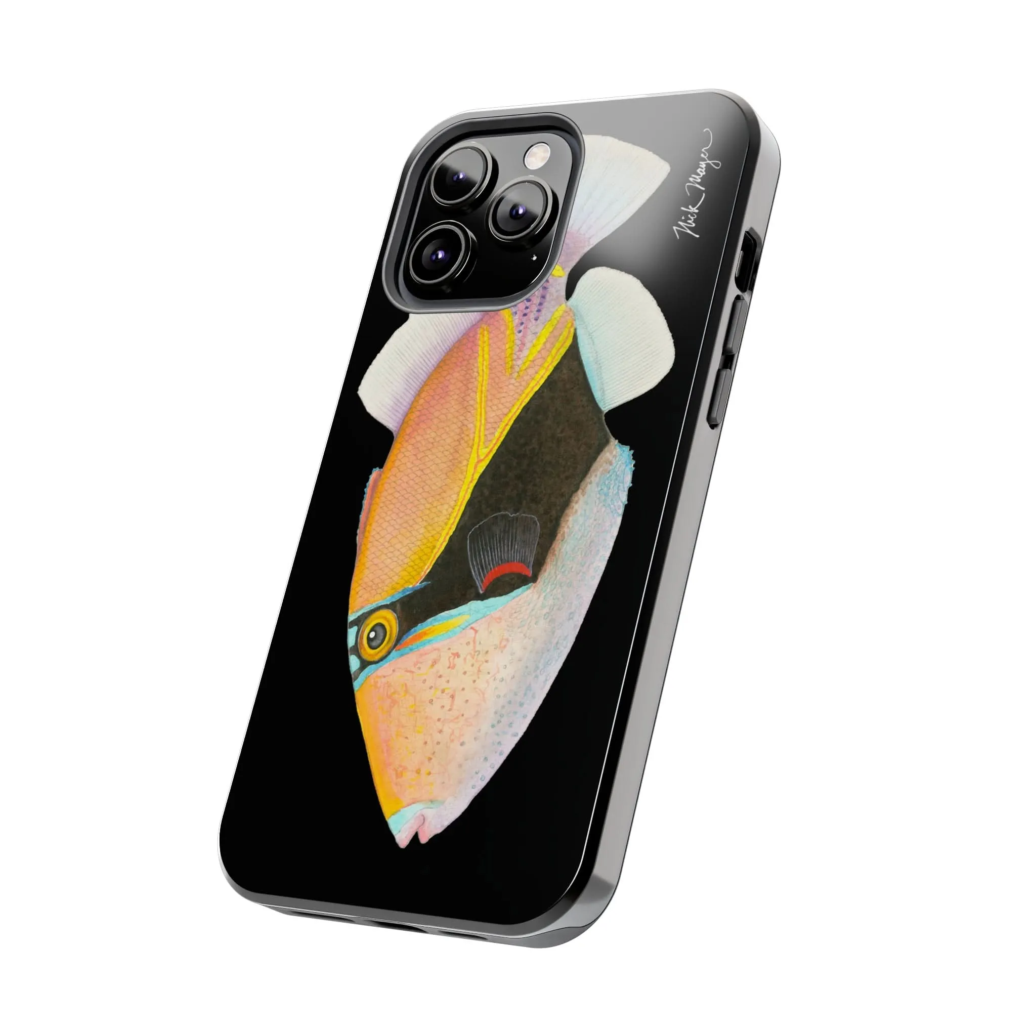 Humuhumunukunukuapua'a Black Phone Case (iPhone)