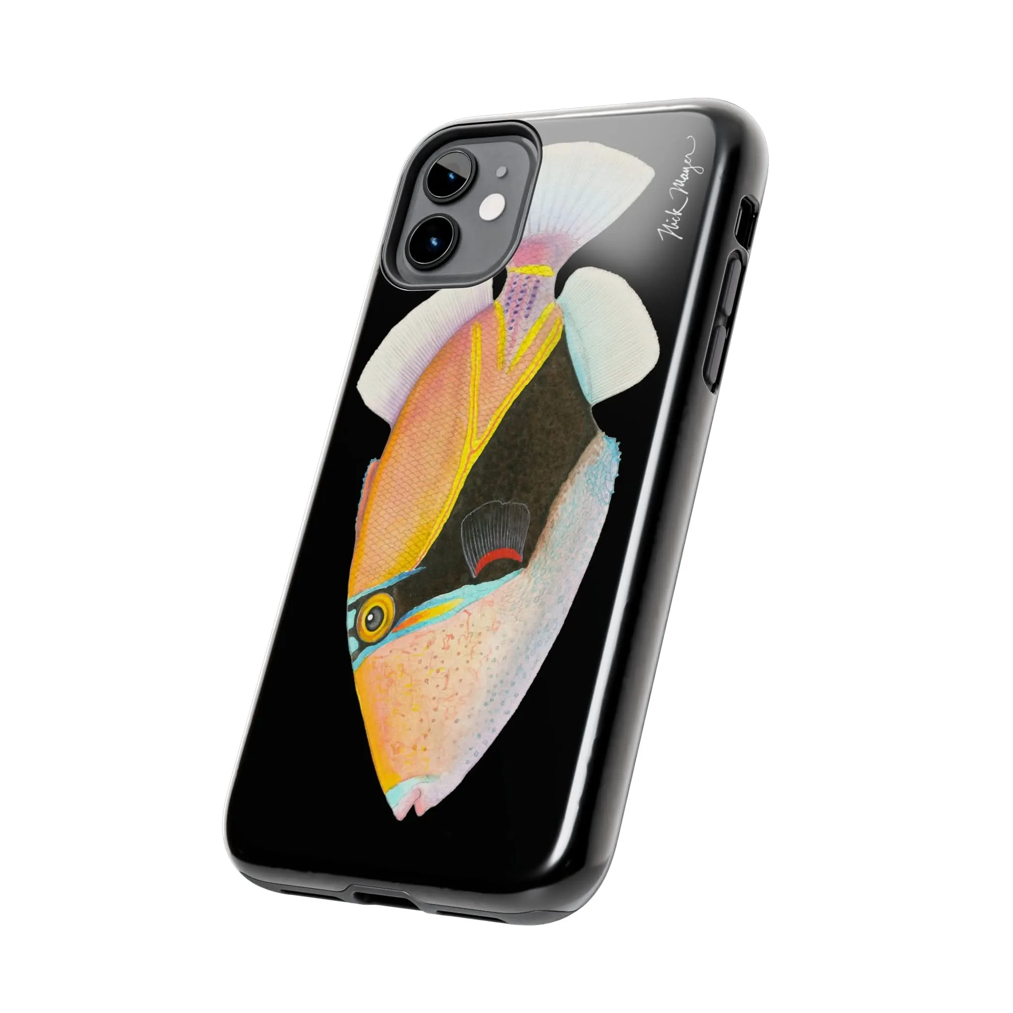 Humuhumunukunukuapua'a Black Phone Case (iPhone)