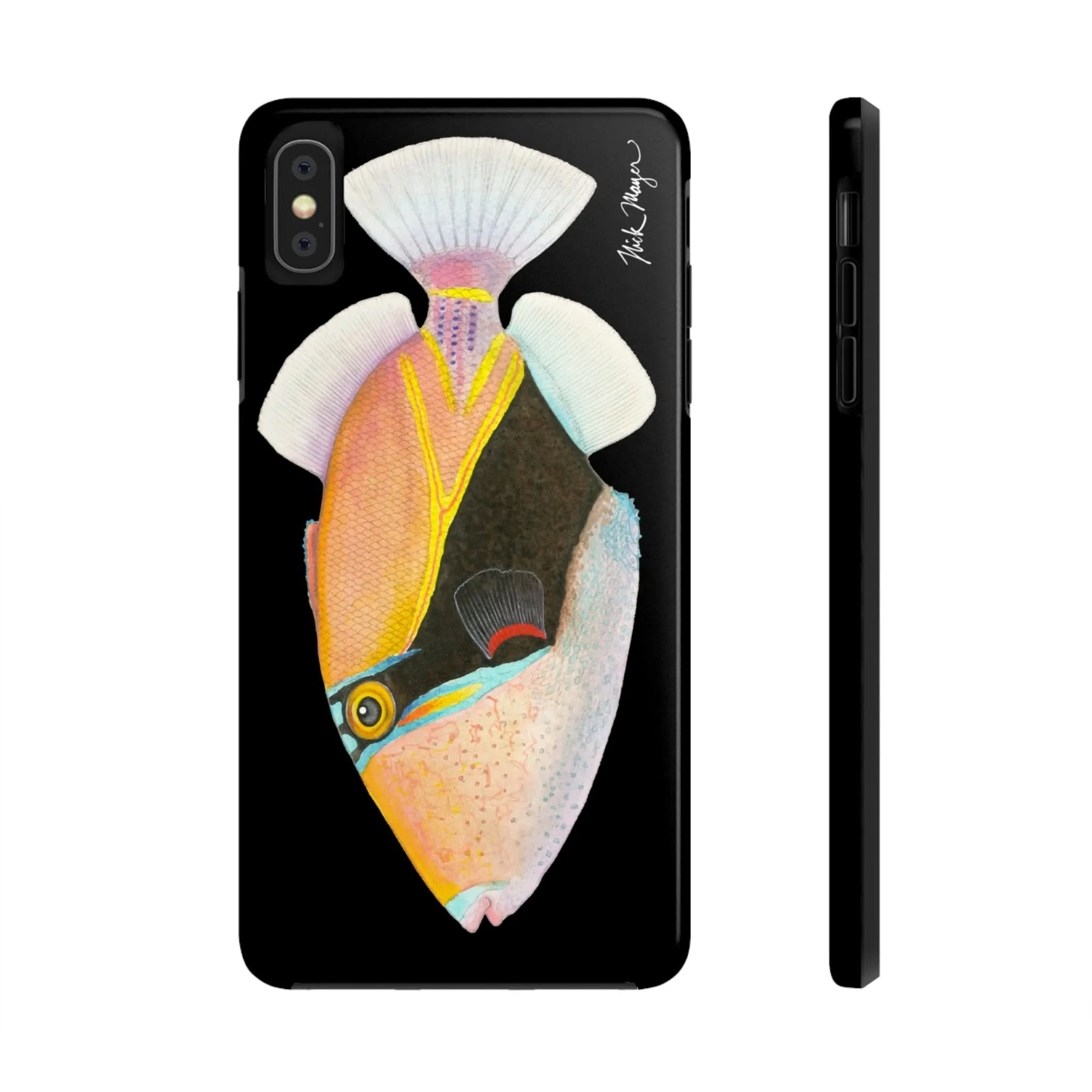 Humuhumunukunukuapua'a Black Phone Case (iPhone)