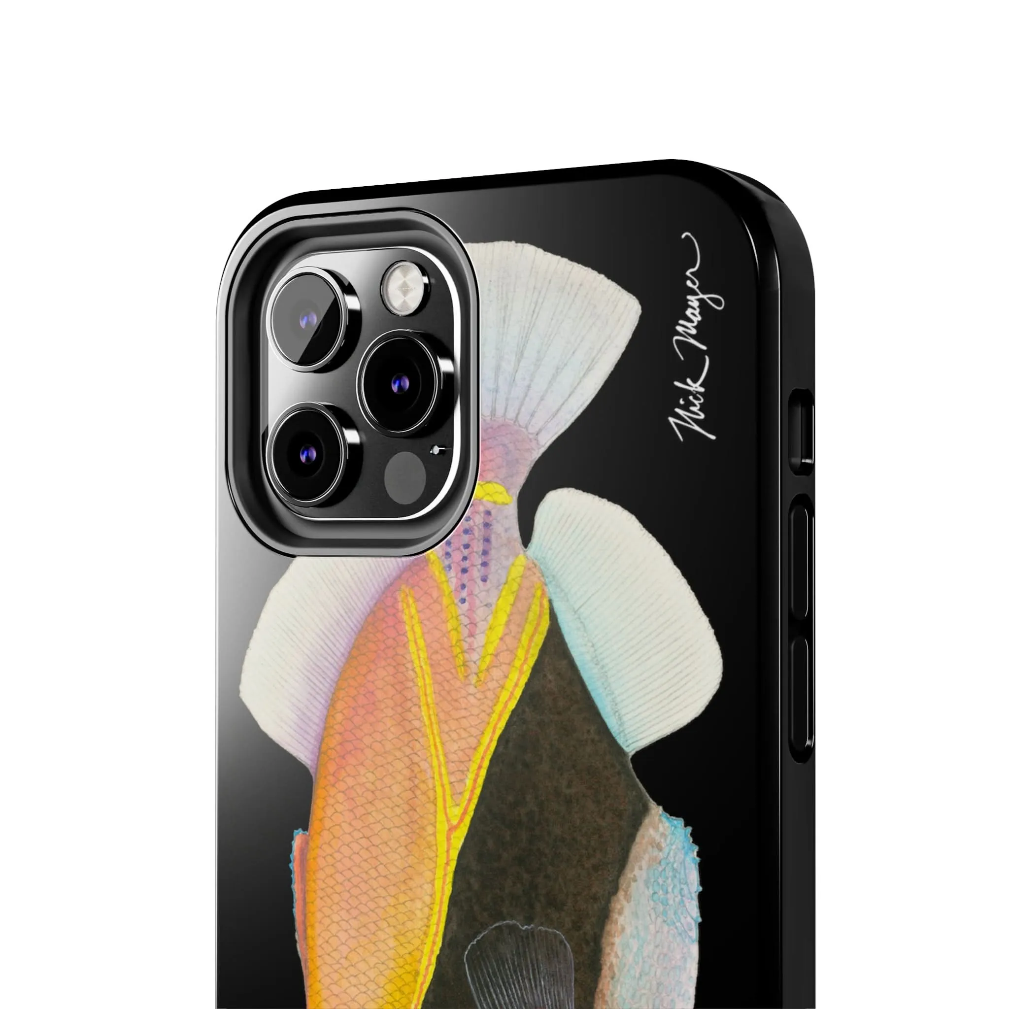 Humuhumunukunukuapua'a Black Phone Case (iPhone)