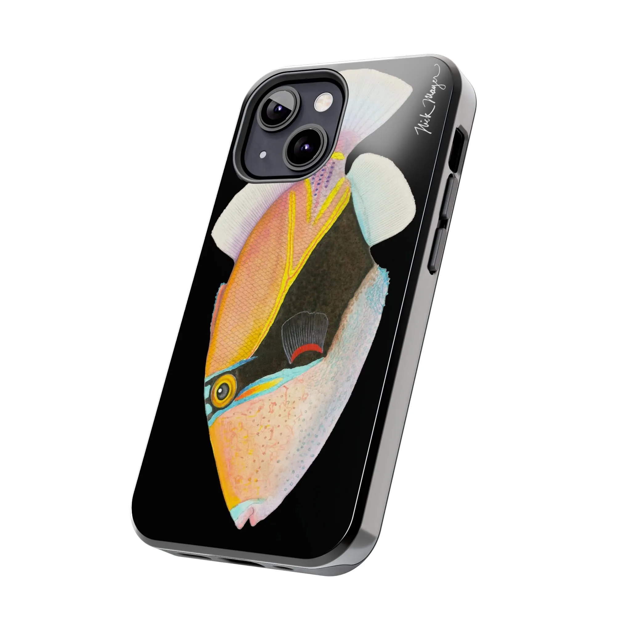 Humuhumunukunukuapua'a Black Phone Case (iPhone)