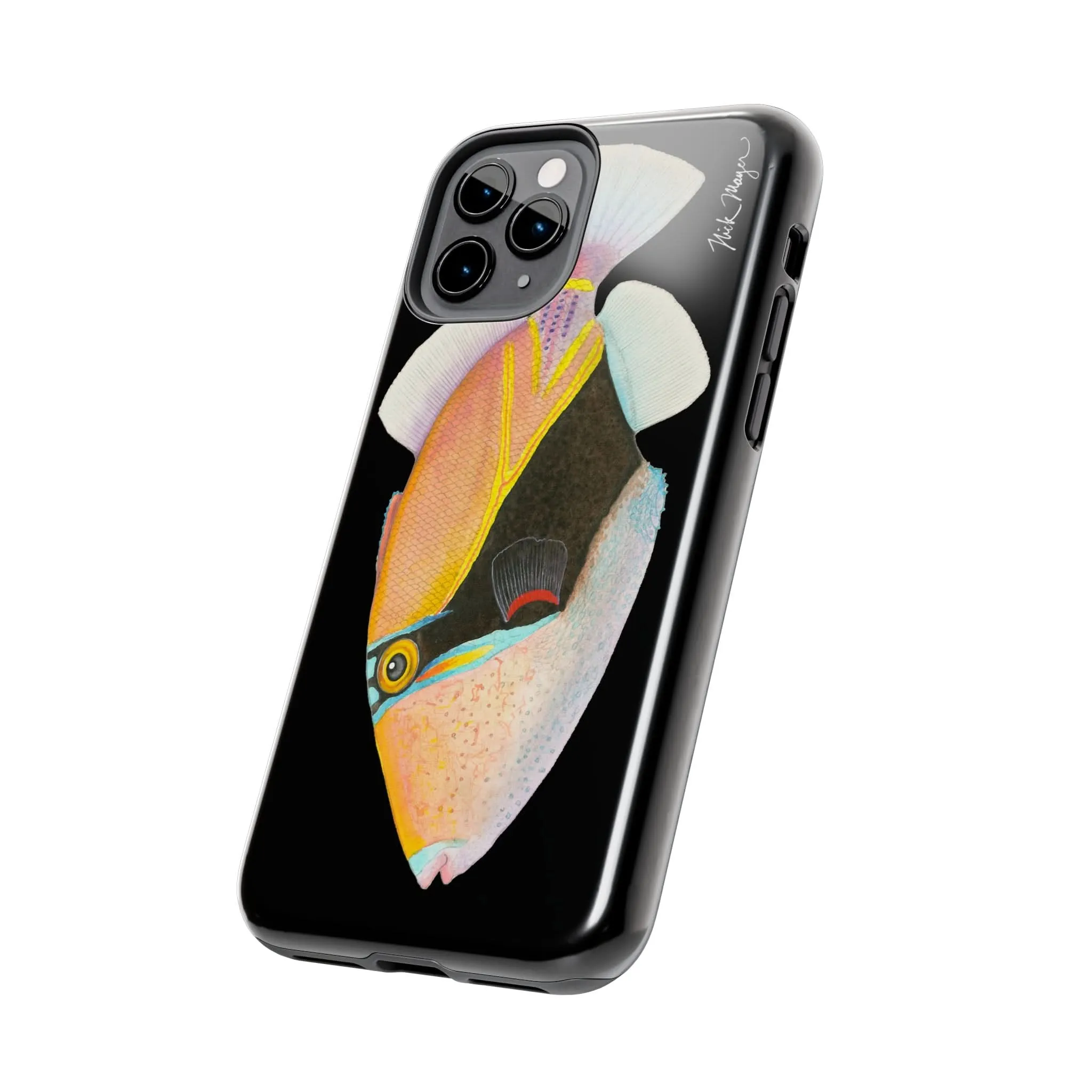 Humuhumunukunukuapua'a Black Phone Case (iPhone)