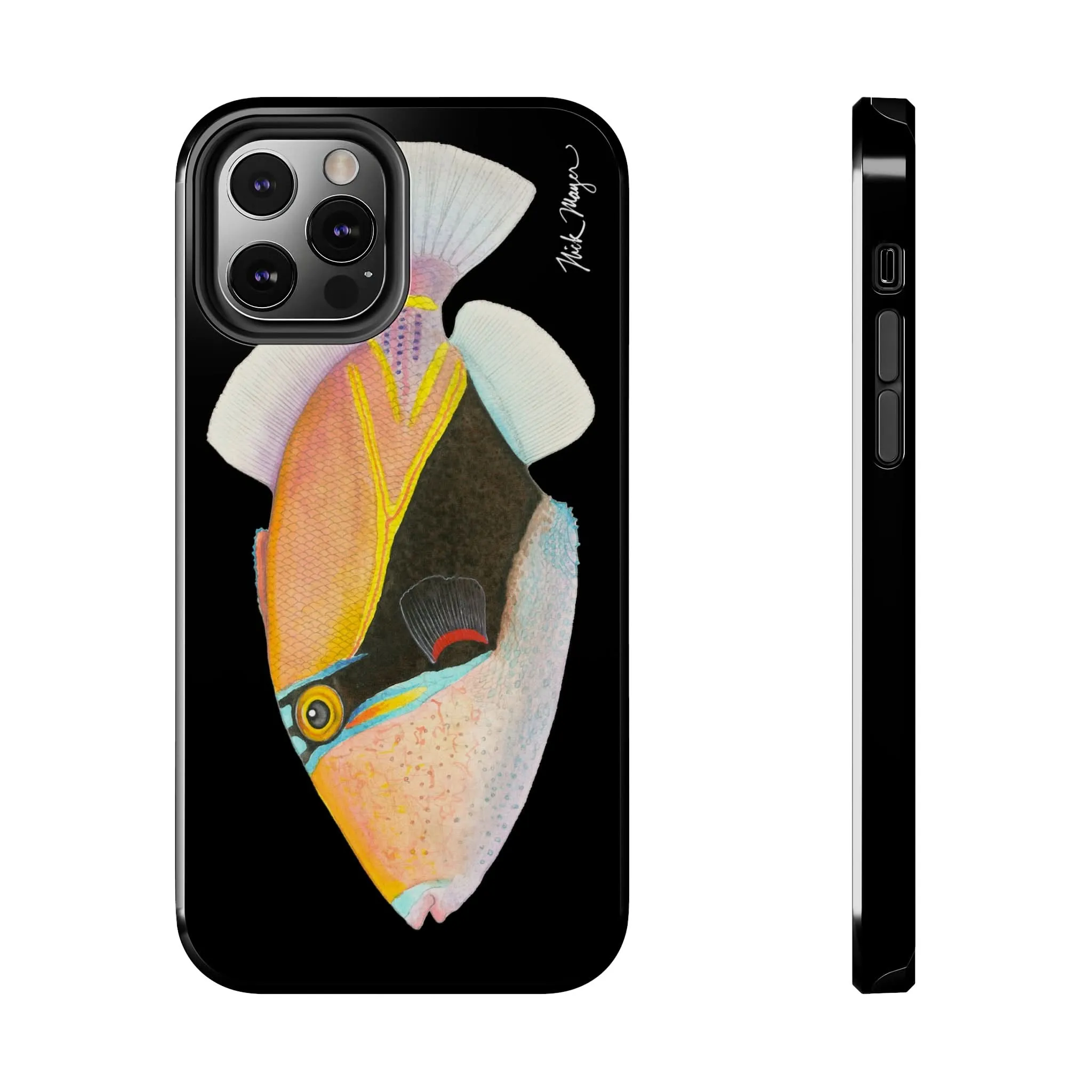 Humuhumunukunukuapua'a Black Phone Case (iPhone)