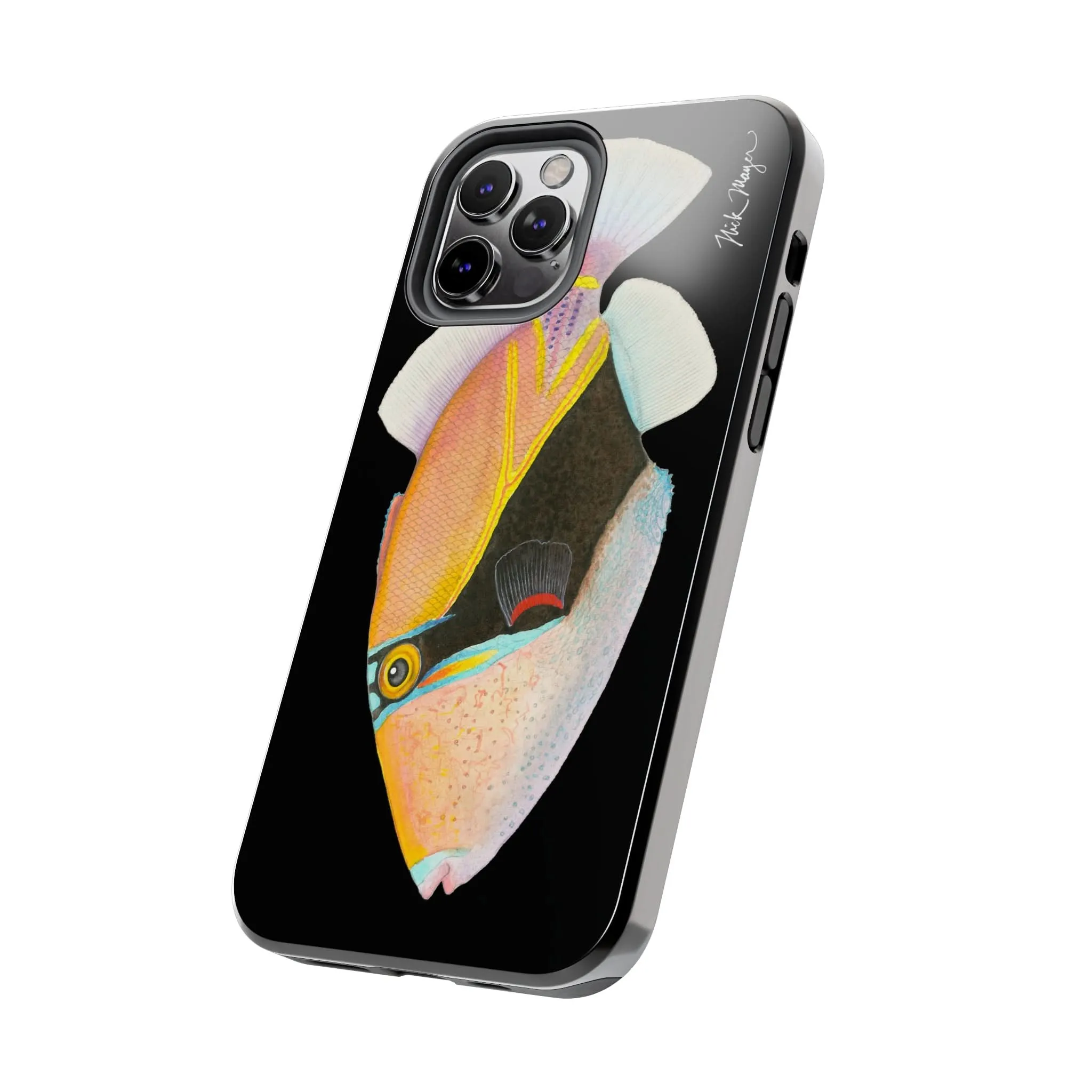 Humuhumunukunukuapua'a Black Phone Case (iPhone)