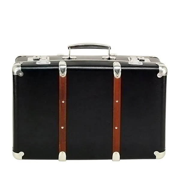 Kazeto Riveted Suitcase - Black