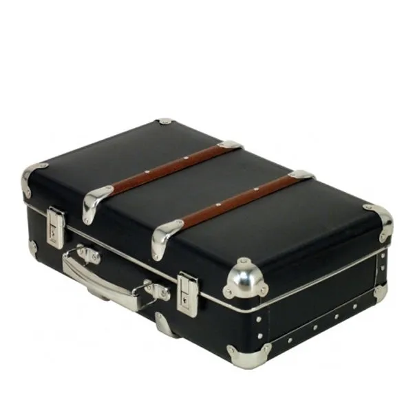 Kazeto Riveted Suitcase - Black