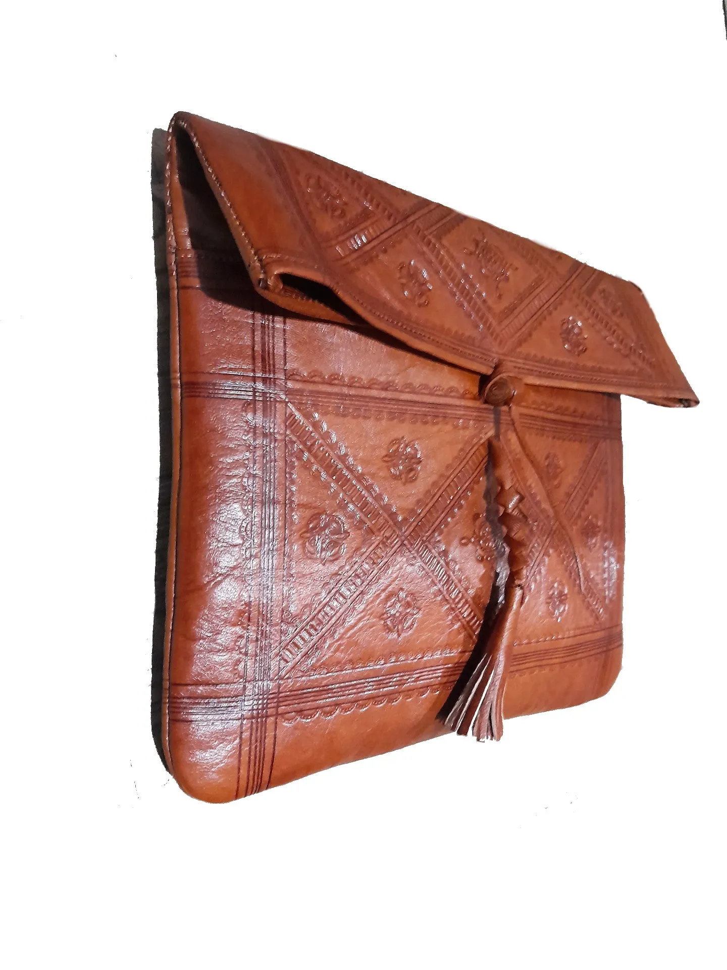 Leather Tablet Sleeve - Heritage - Brown Caramel