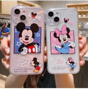 Mickey Minnie Disney Custom Slim Soft Cases