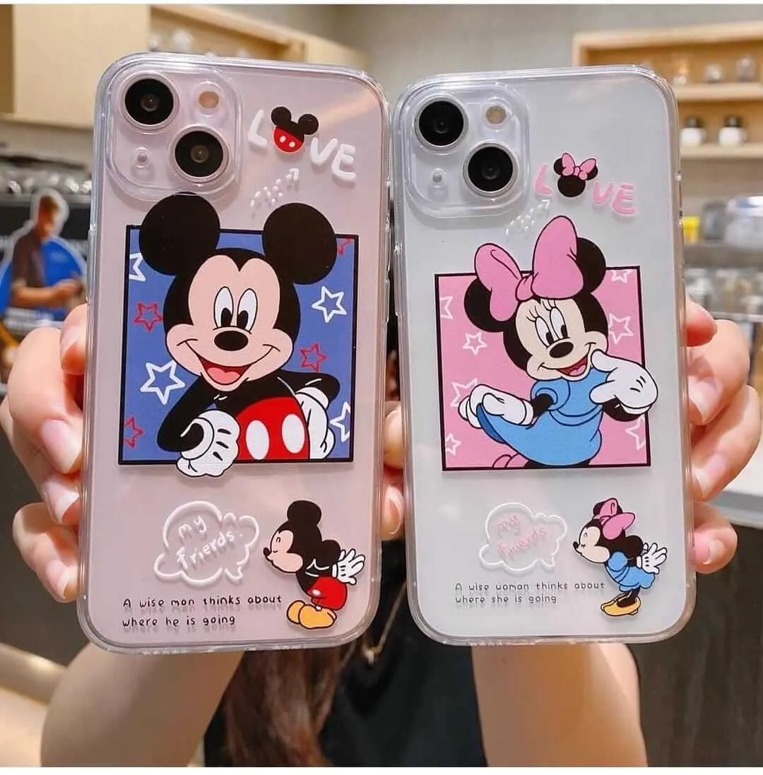 Mickey Minnie Disney Custom Slim Soft Cases