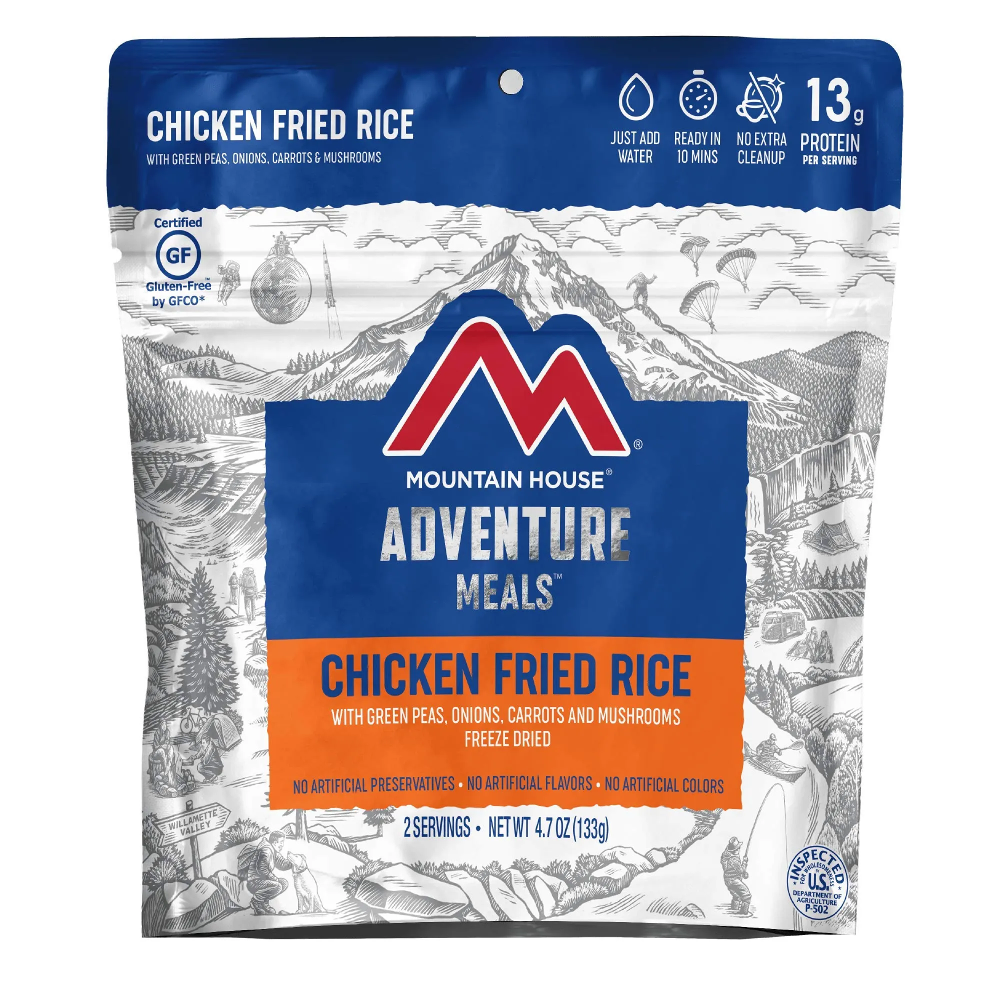 Mountain House - Chicken Fried Rice Pouch - 2 Servings