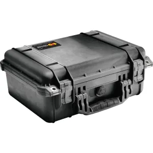 Pelican 1450-000-110 Camera Protector Case With Foam, Black, 1 Each