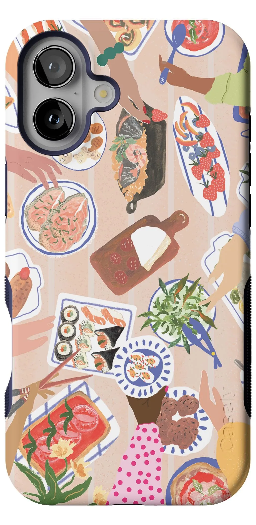 Picnic Party | Painted Collage Case