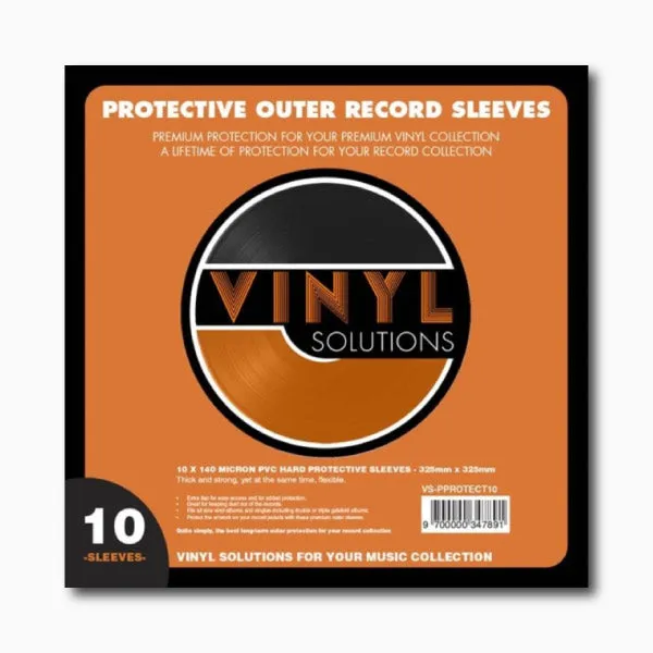 Premium Protective Outer Record Sleeves (x10)