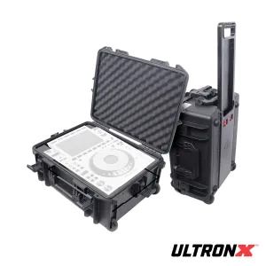 ProX XM-CDHW UltronX Watertight Case Holds CDJ-3000 and 12" Mixers with Handle and Wheels