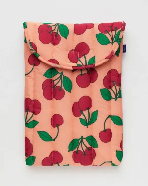 Puffy Laptop Sleeve 16" - Sherbet Cherry