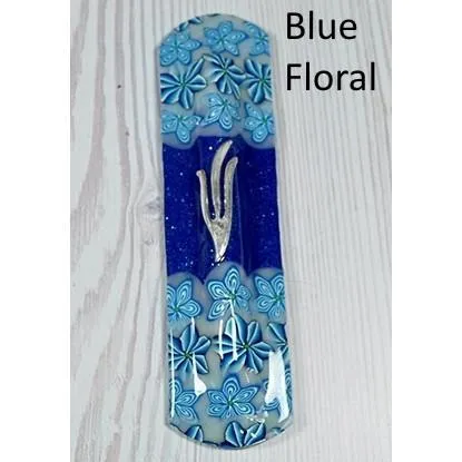 Retro Mezuzah In Vibrant Colors