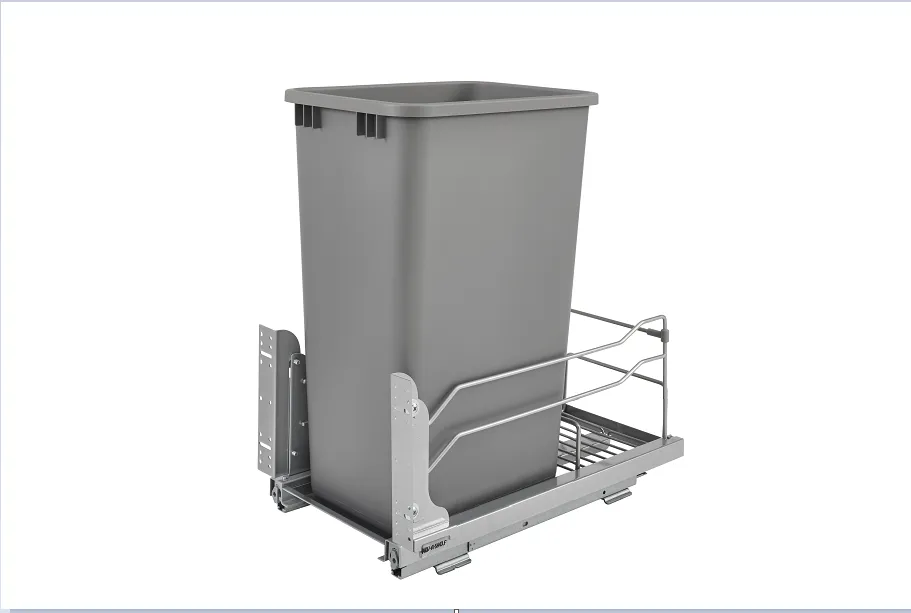 Rev-A-Shelf 50 Quart Pull-Out Waste Container Soft-Close 53WC-1550SCDM-117