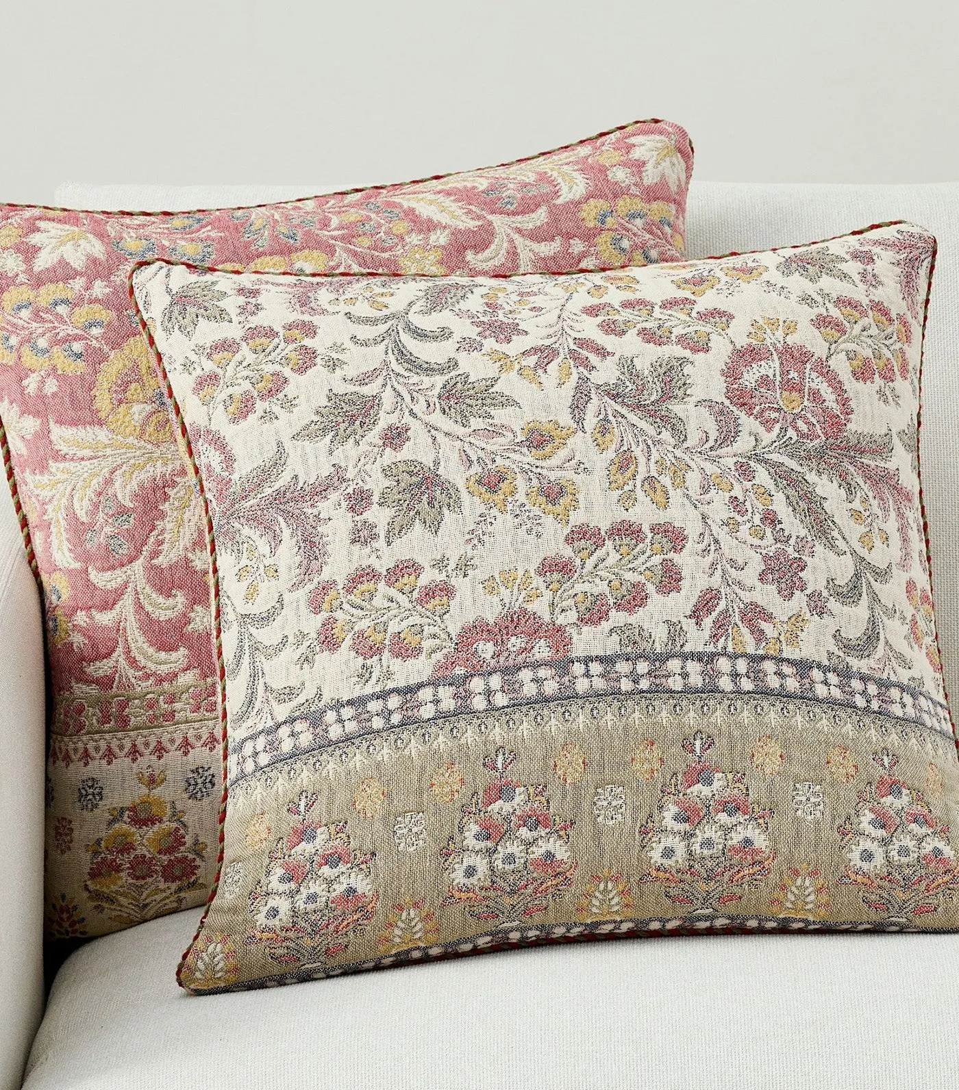 Samira Jacquard Reversible Pillow Cover