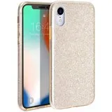 Samsung Galaxy A21s Glitter Cover - Gold