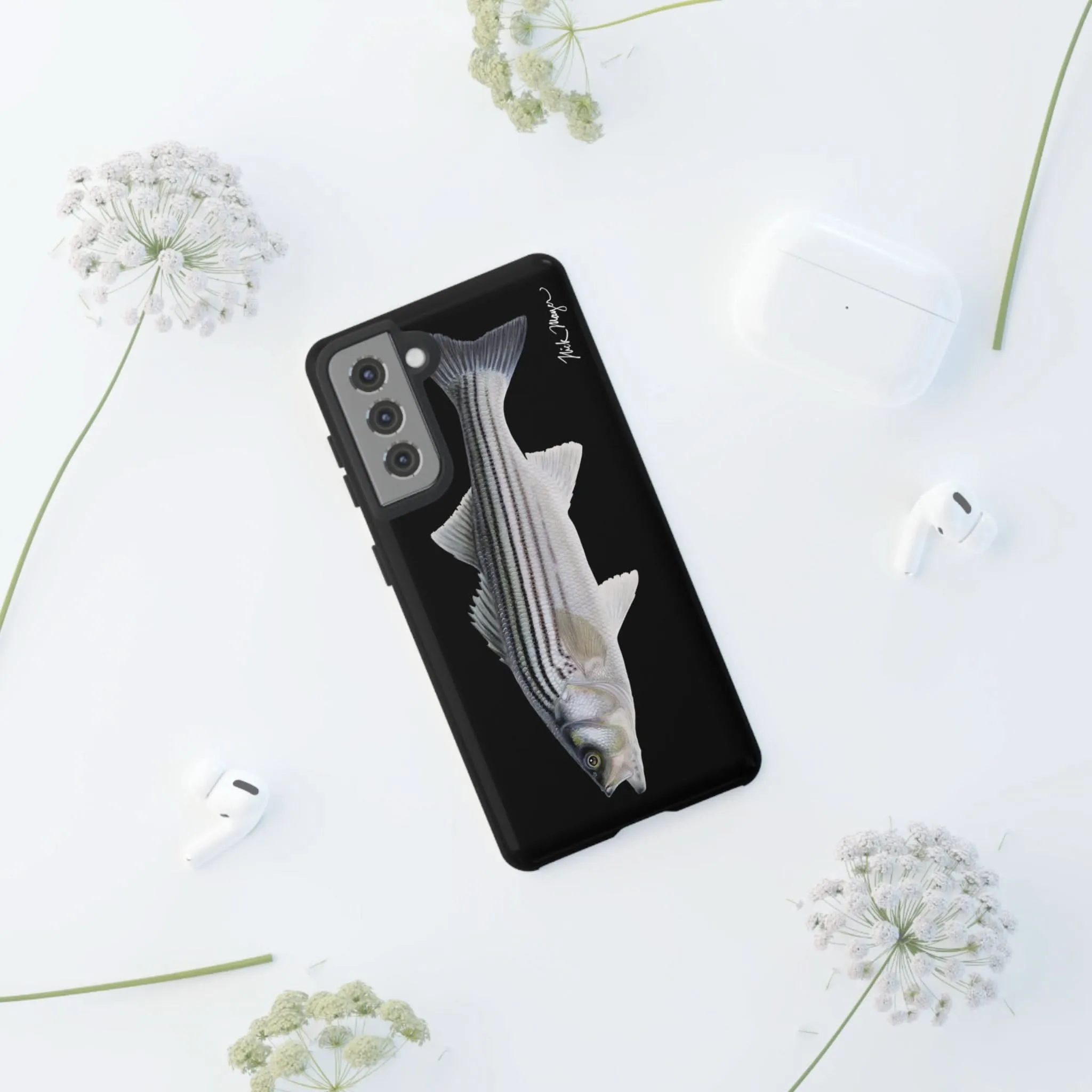 Schoolie Striper Black Phone Case (Samsung)