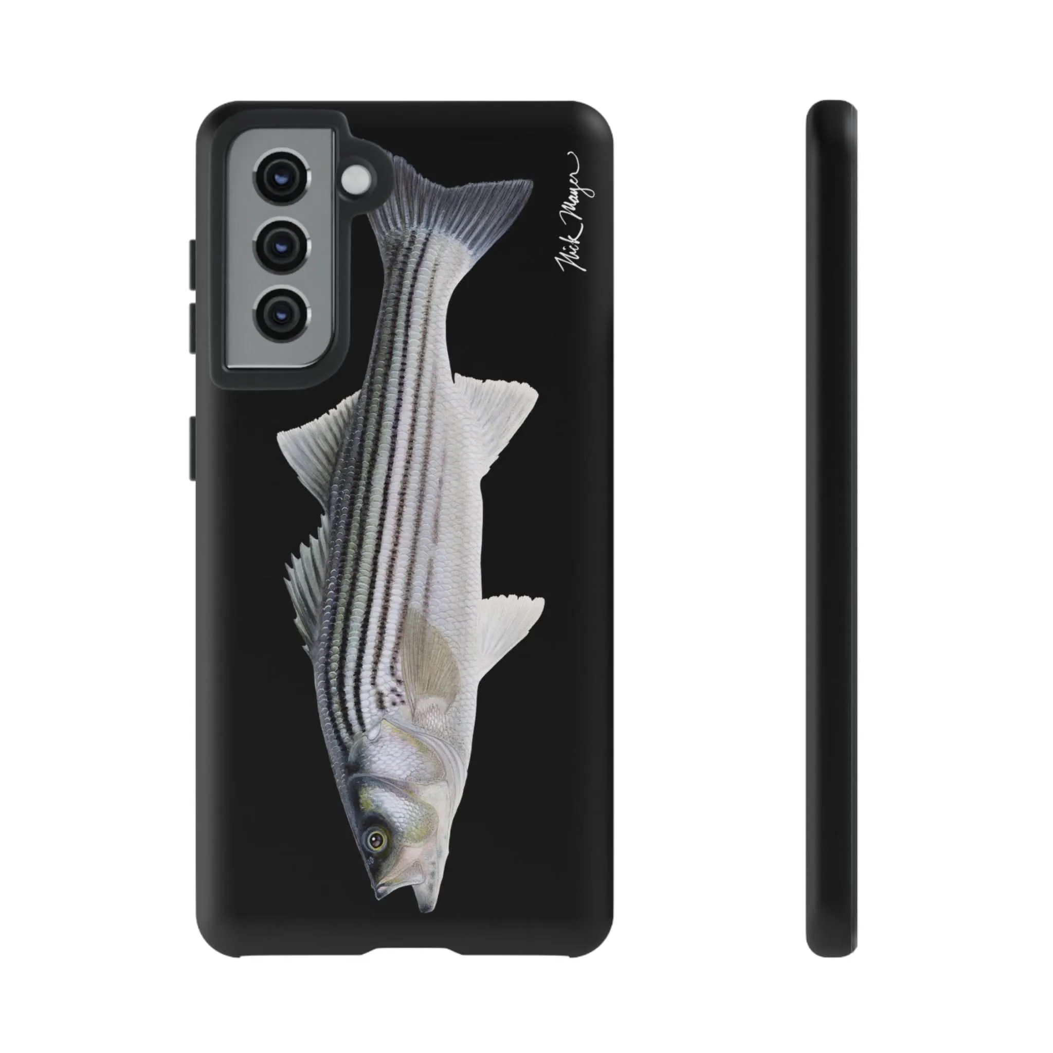 Schoolie Striper Black Phone Case (Samsung)