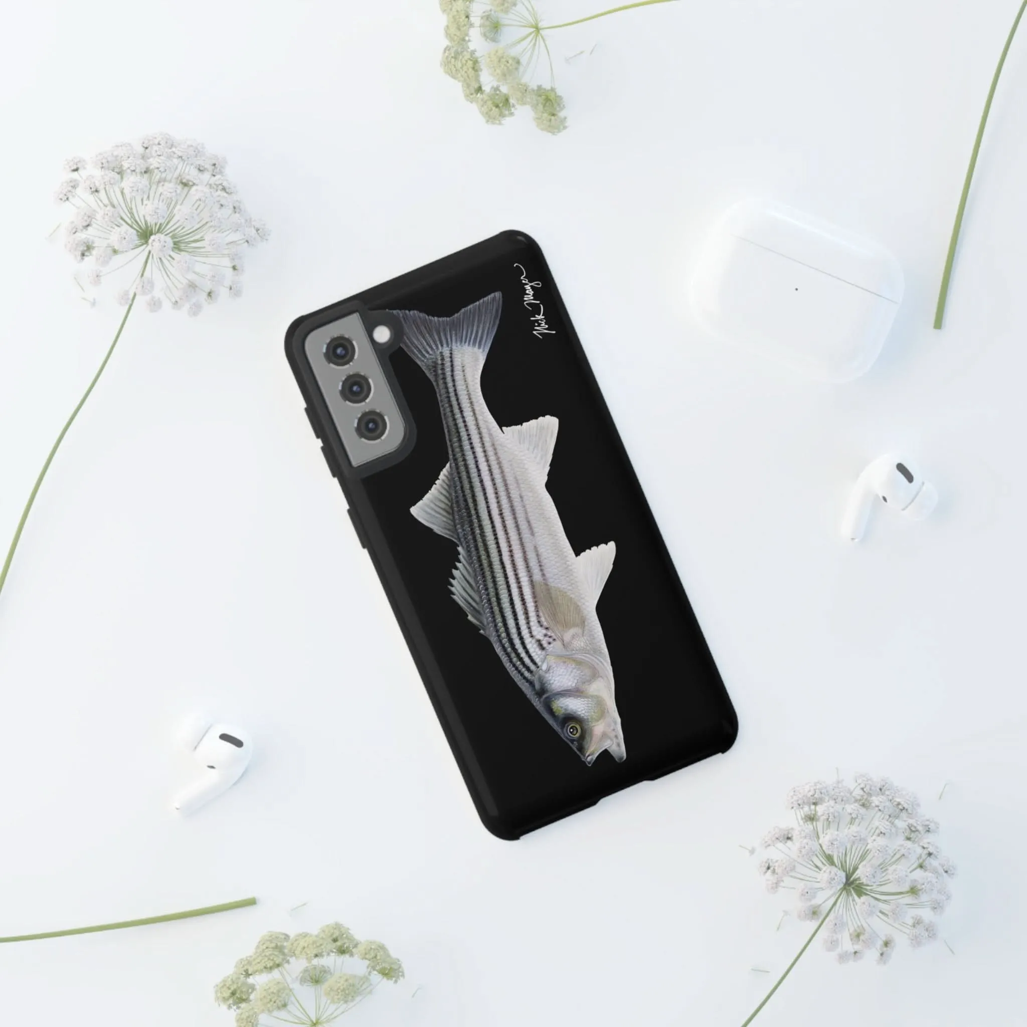 Schoolie Striper Black Phone Case (Samsung)