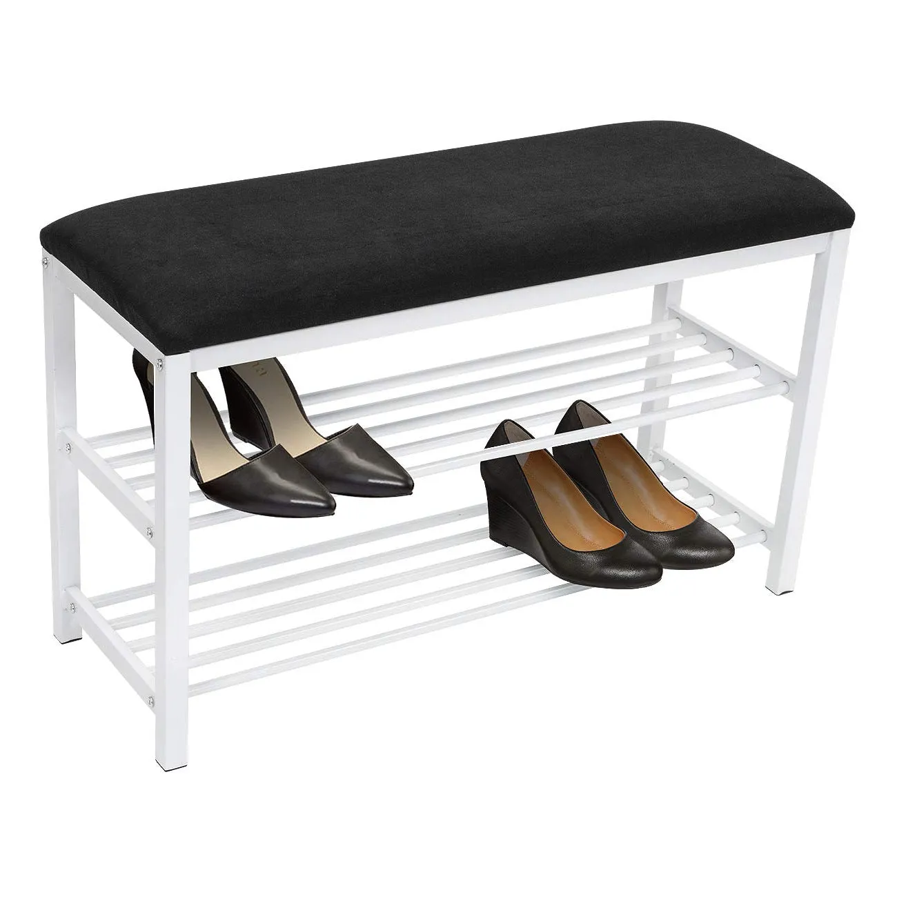 Shoe Rack Bench Organizer