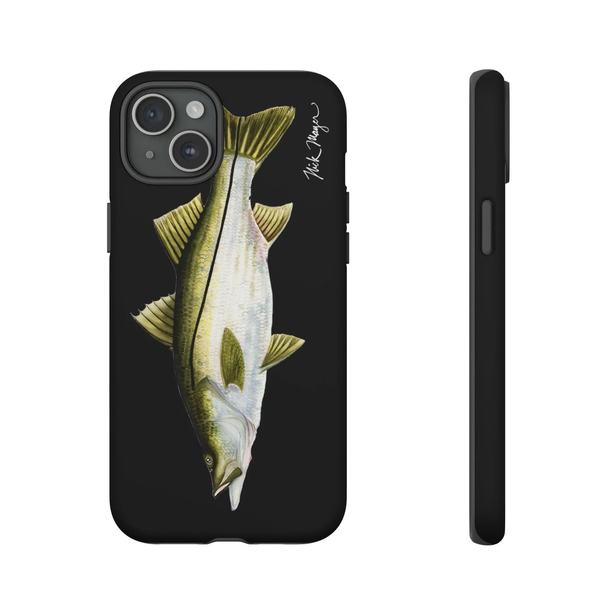 Snook Black iPhone 15 Case